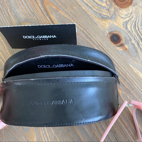 Pink Dolce & Gabbana sunglasses and case - Picture 8 of 8